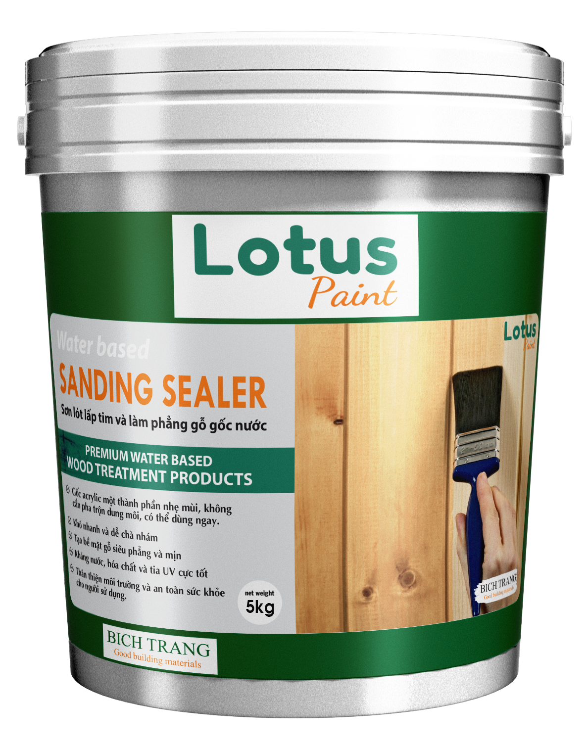 Sơn lót gỗ Sanding Sealer