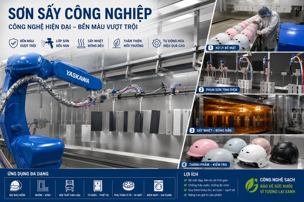 SƠN SẤY - SƠN CHỊU NHIỆT