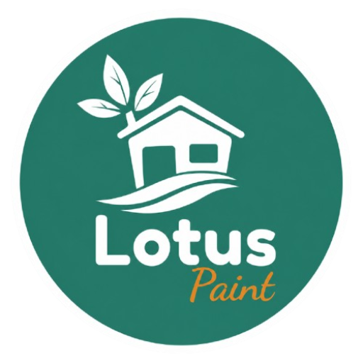Logo dự án sơn Lotus Paint trang chủ