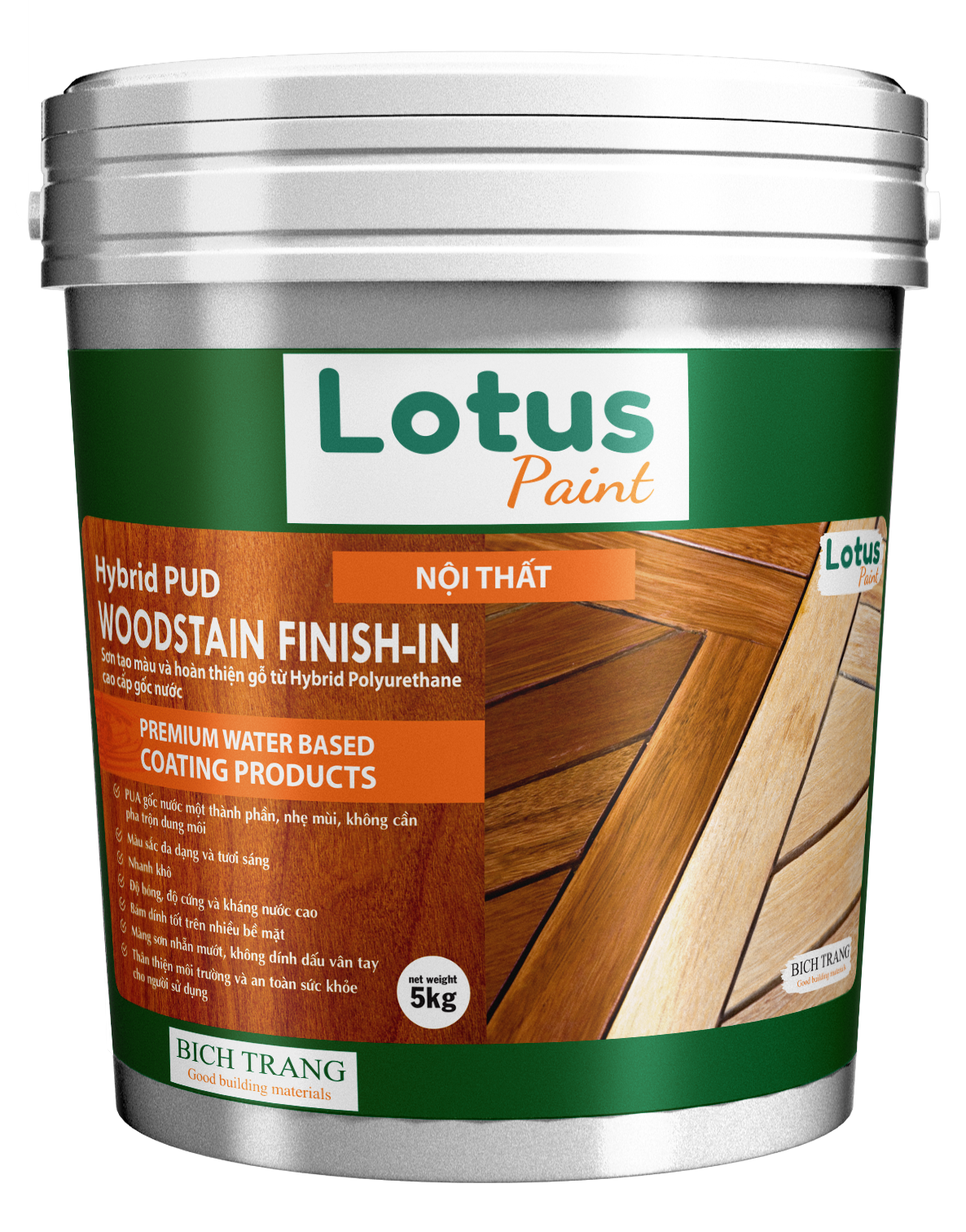 WOODSTAIN FINISH INTERIOR